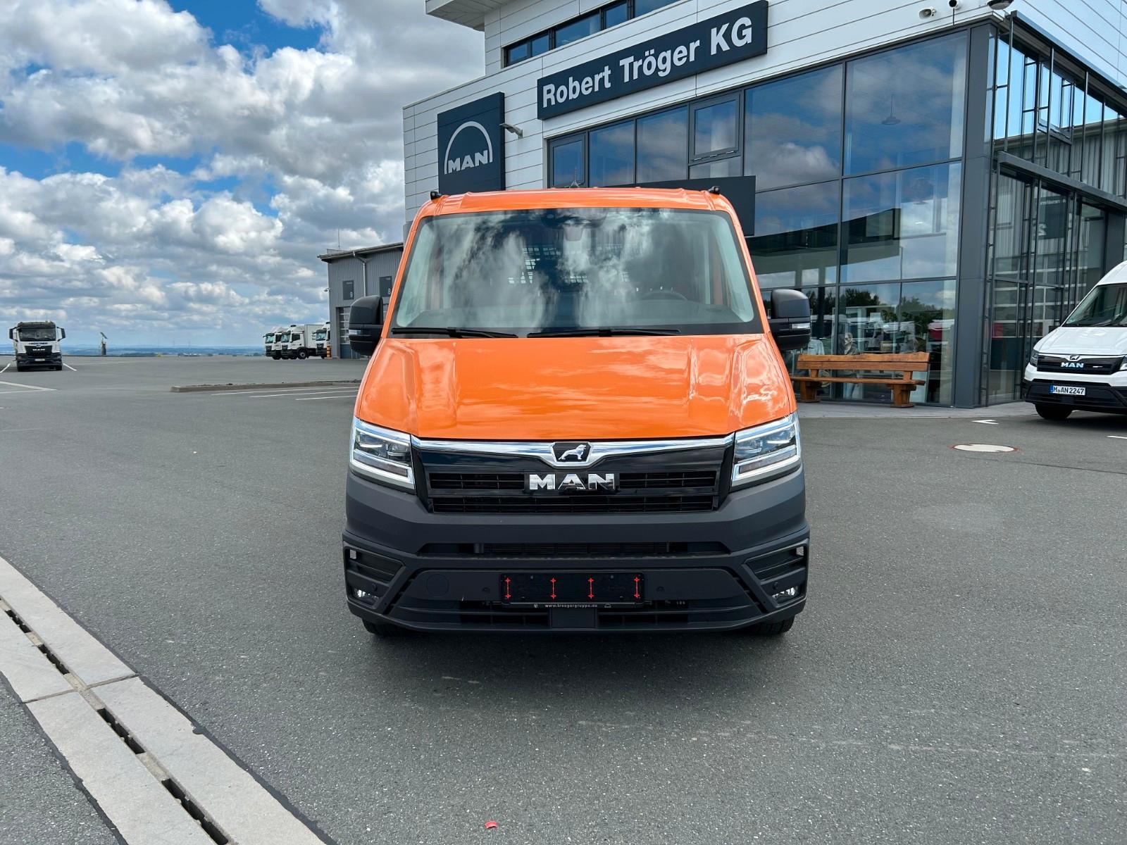 MAN TGE 3.160 4x2 Doka Pritsche + AHK