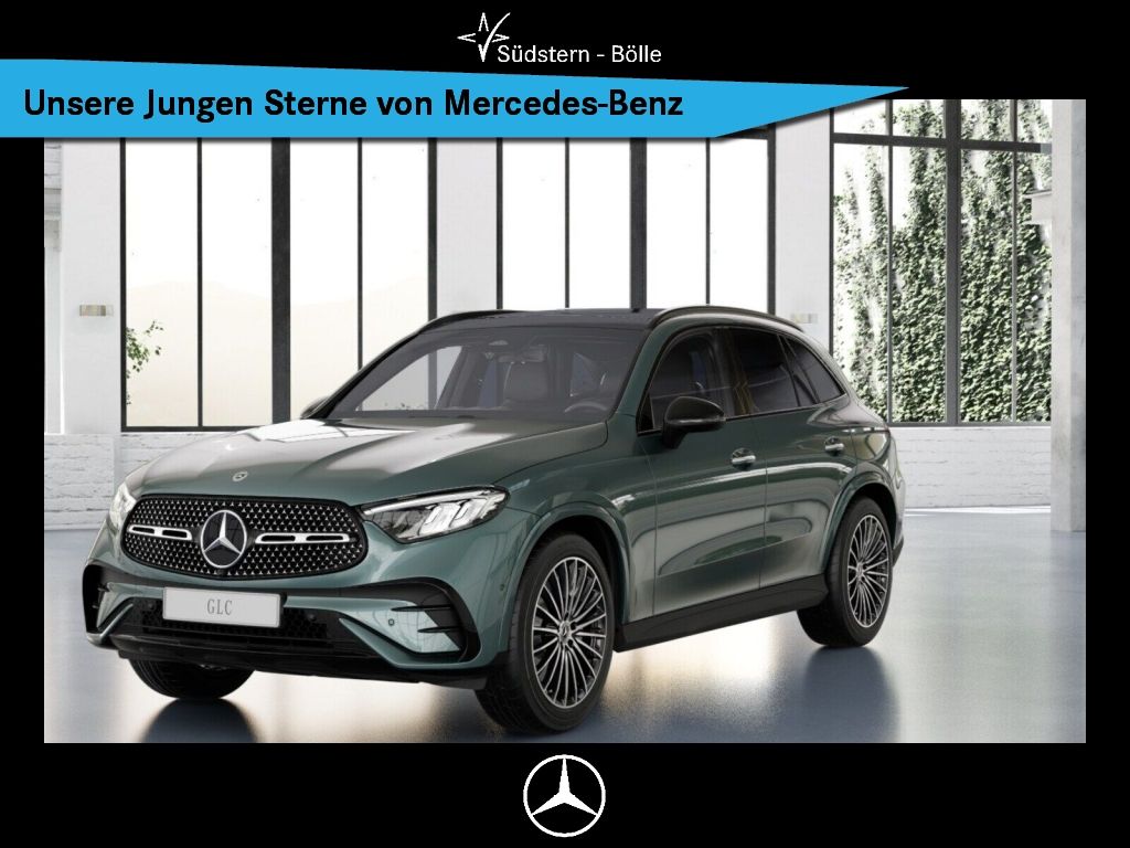 MERCEDES-BENZ GLC 200 4M AMG+NIGHT+PANO+AHK+20ZOLL