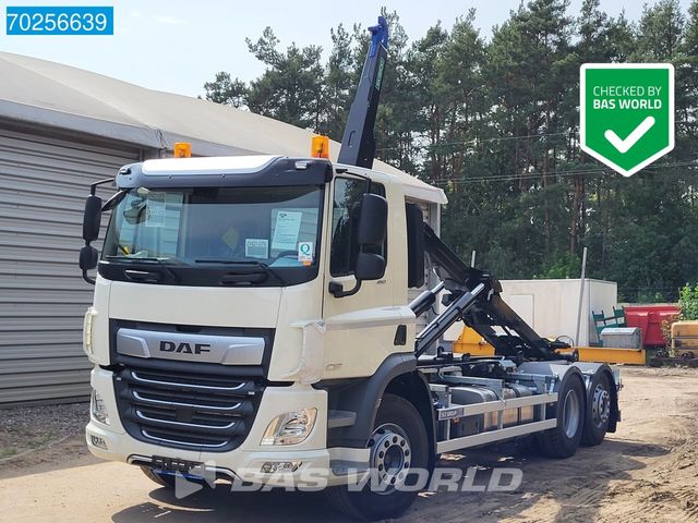 DAF CF 450 6X2 NEW 20T HOOK Lift+Lenkachse Euro 6