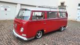 Volkswagen T2a 1969 Westfalia Deluxe montana rot Tüv H 6/2 - Volkswagen T2: Van, Westfalia
