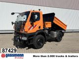 Unimog U 20 U405/70 4x4, Kipper, Winterdienstplatte - Unimog Pritsche