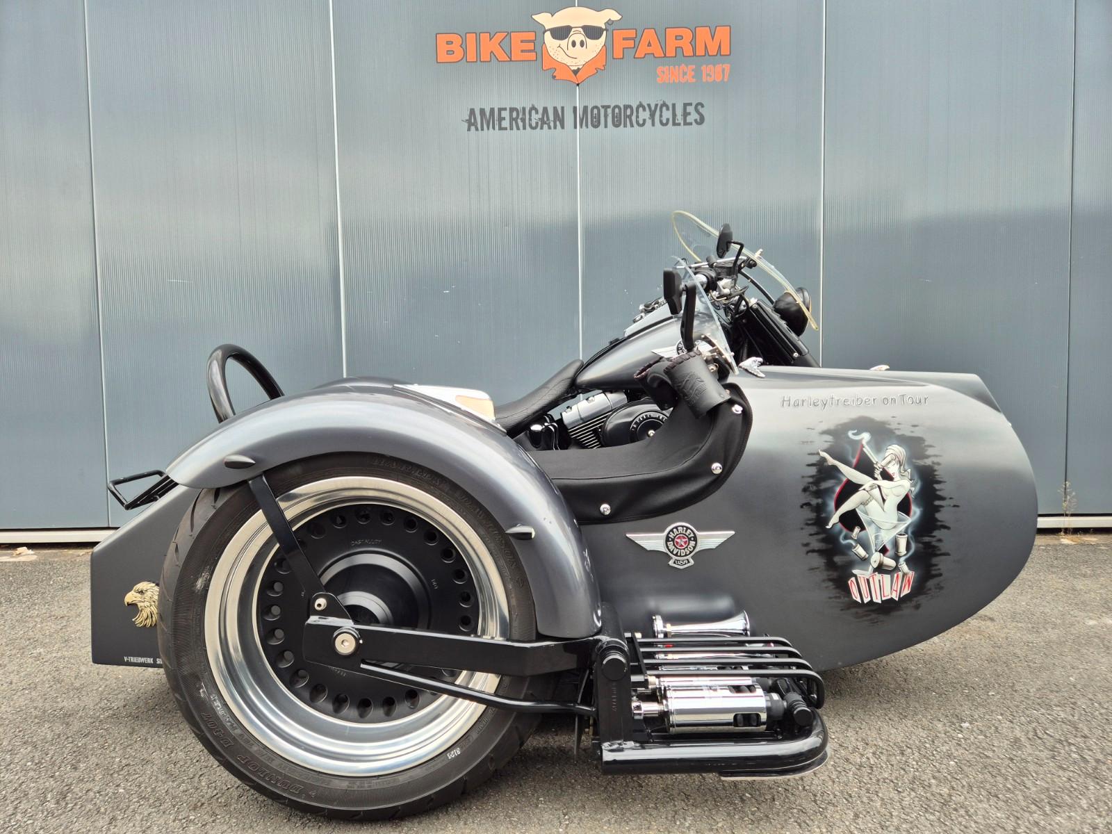 Harley-Davidson FLSTFB °°FAT BOY°°  - MIT BEIWAGEN -