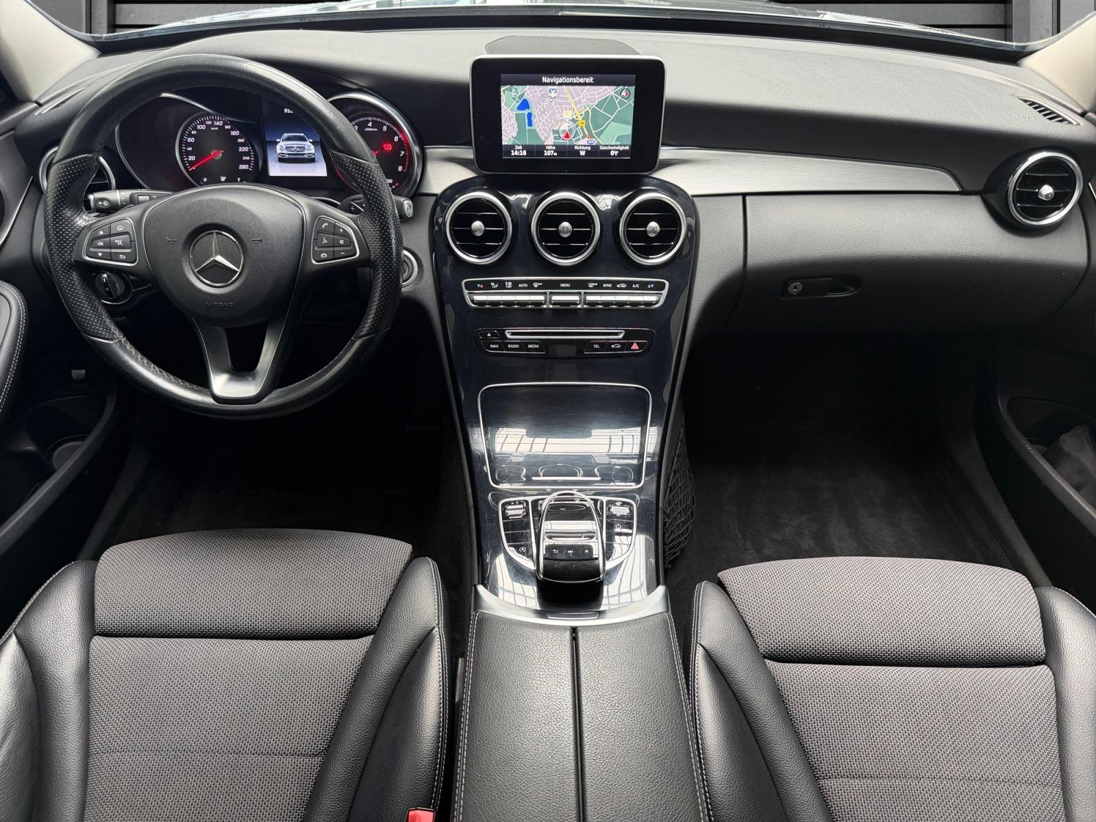 Mercedes-Benz C 200 T 4M AUTOMATIK+NAVI+TEILLEDER+LED+ALU+TÜV+