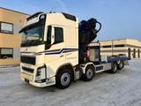 Volvo FH550 8X2 EURO6 + FASSI F660 + JIB - Volvo Abrollkipper