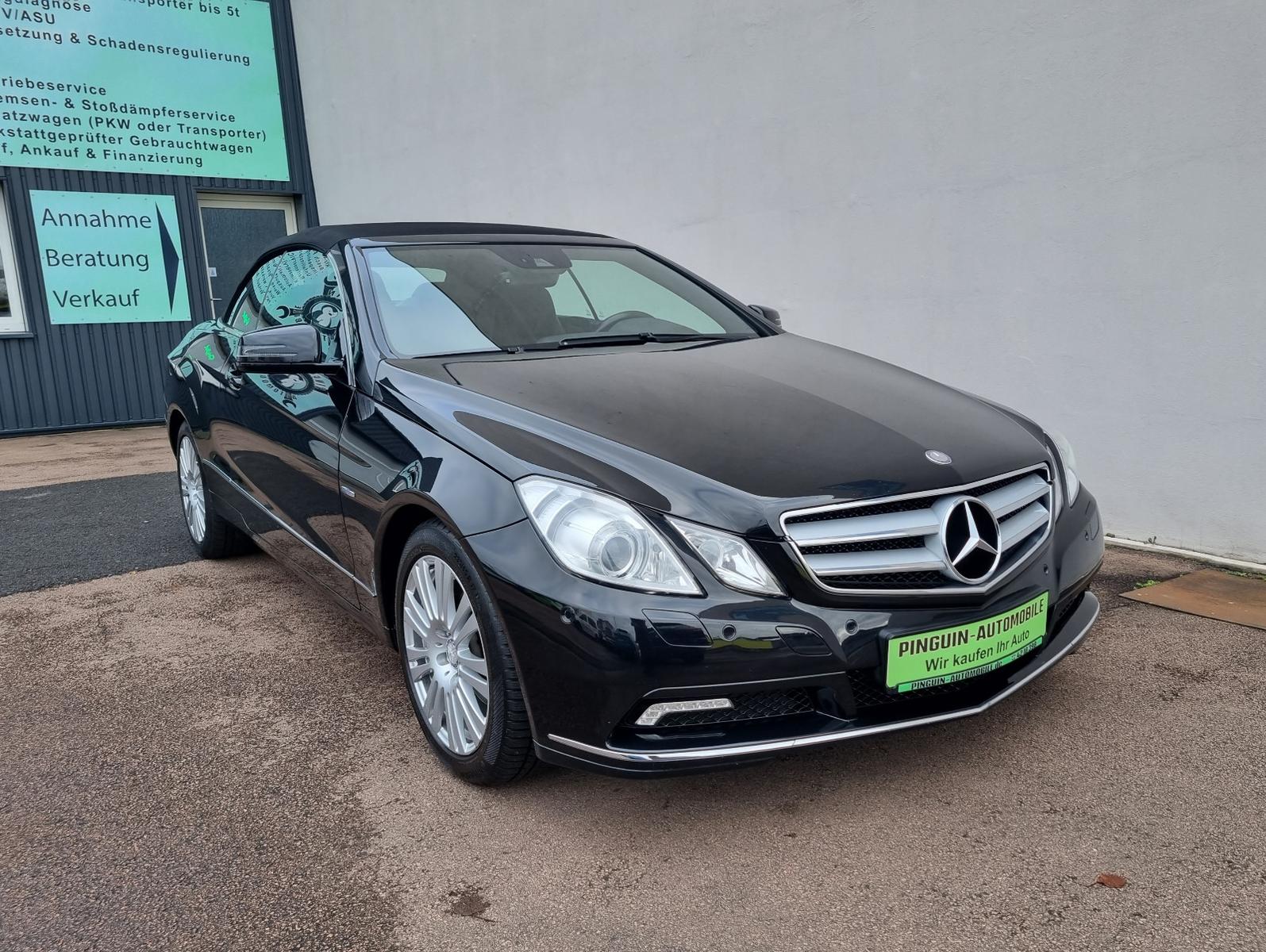 Mercedes-Benz E 200 Cabrio CGI BlueEfficiency *BI-XENON, TEMPO