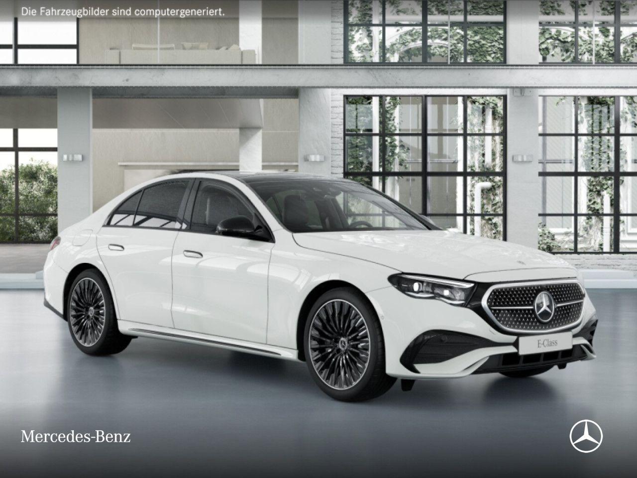 Mercedes-Benz E 220 d AMG Fahrass 360° Pano Distr. AHK Night