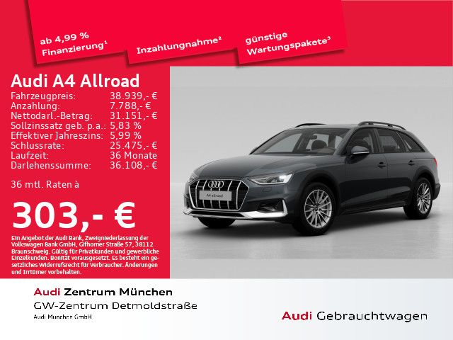 Audi A4 allroad 40 TDI qu. S tronic Pano/AHK/Navi+/Ka