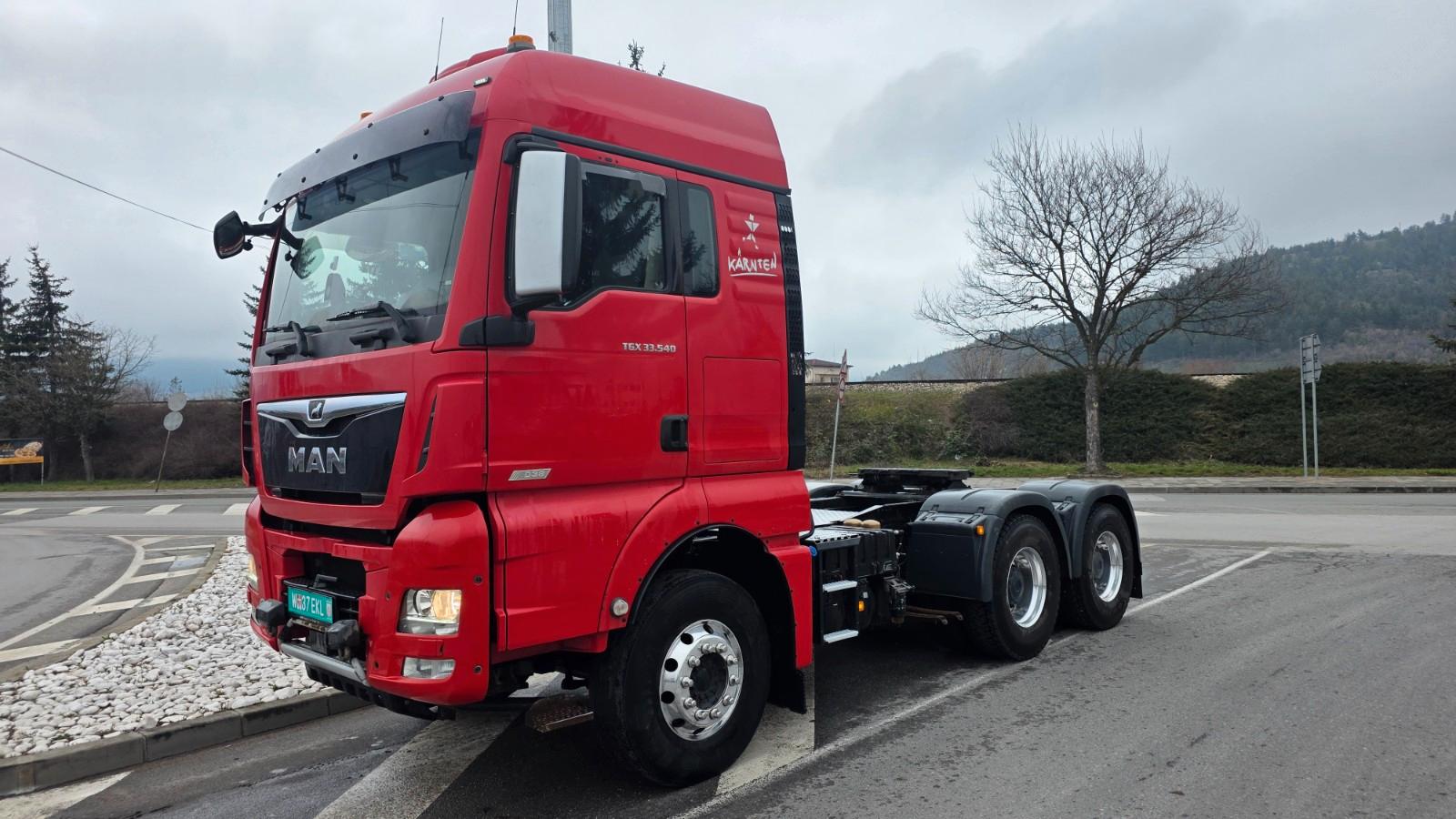 MAN TGX 33 540 EURO 6 6X4