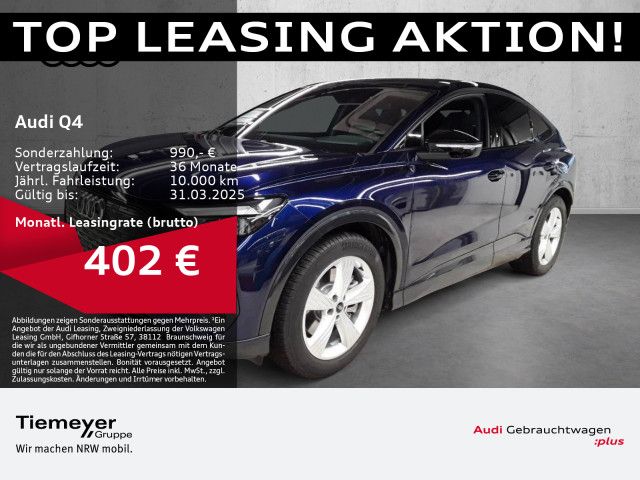 Audi Q4 45 e-tron Sportback ADVANCED LM20 KAMERA SPOR