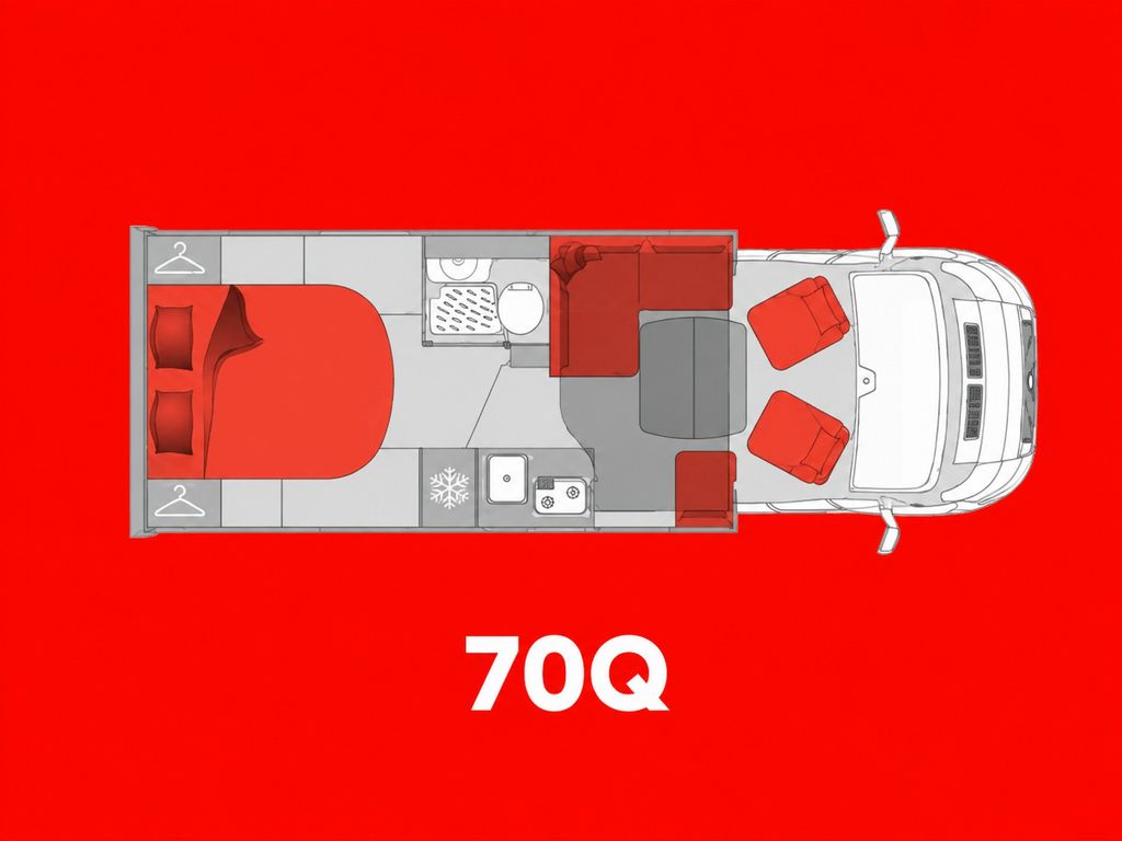 70Q *2027*Automatik*Queensbett*