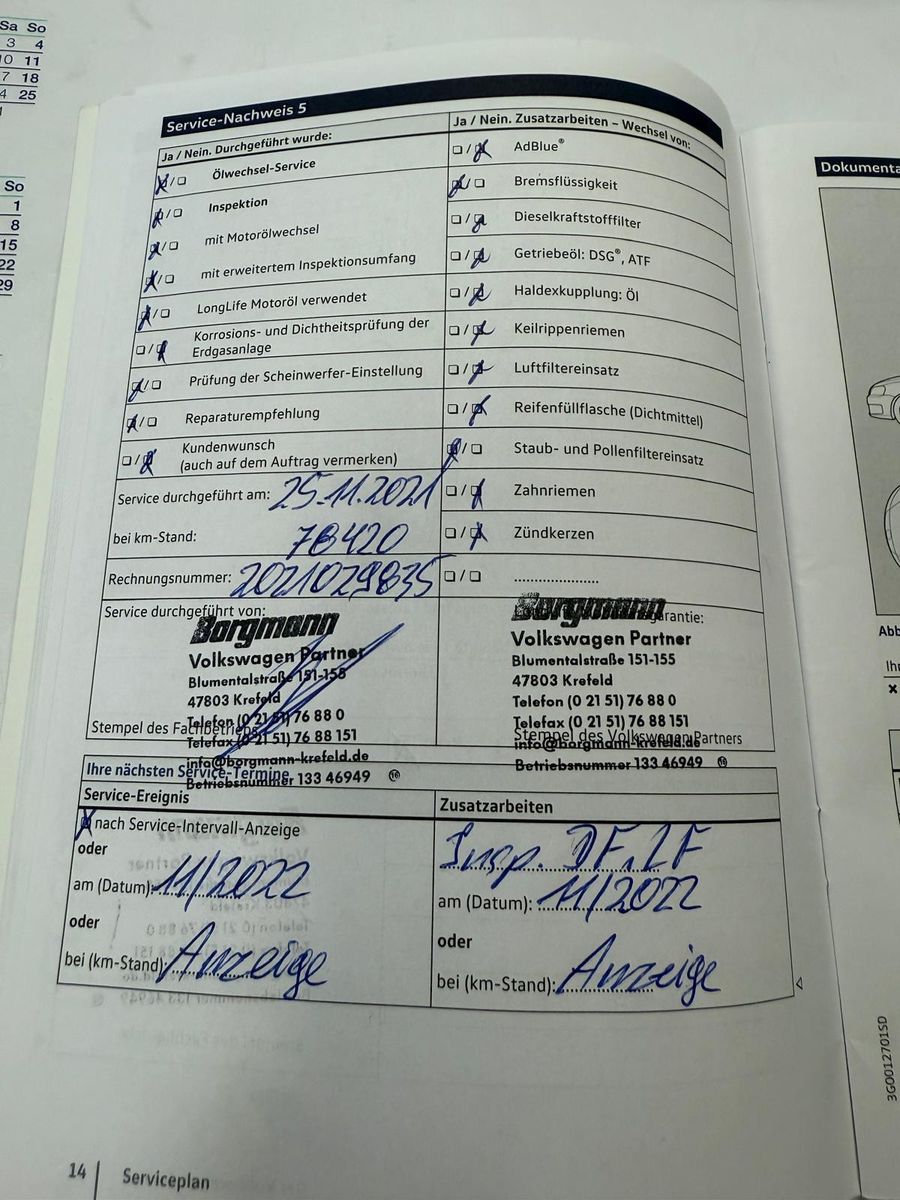 Fahrzeugabbildung Volkswagen Touran Comfortline BMT 7.SITZER/ SCHECKHEFT/ AHK