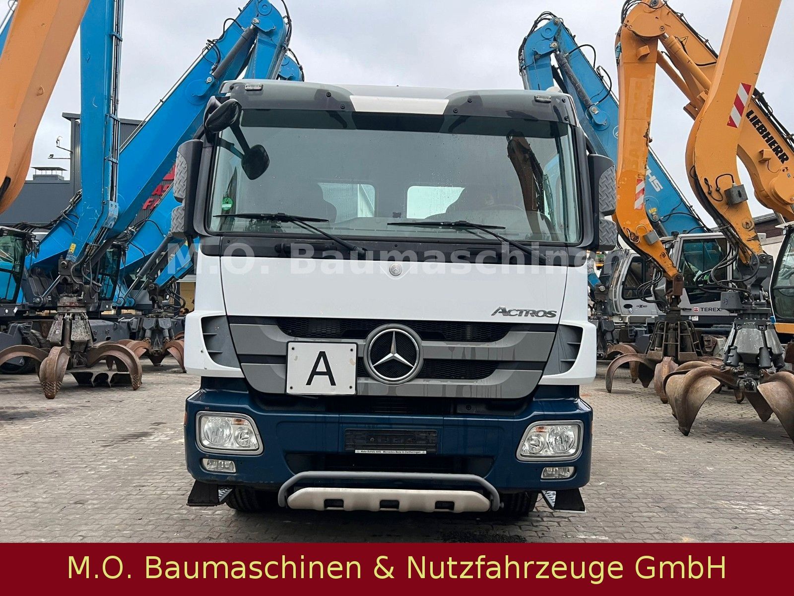 Fahrzeugabbildung Mercedes-Benz Actros 1841 / AC /Euro5 /Meier Ratio Pak 13 H /