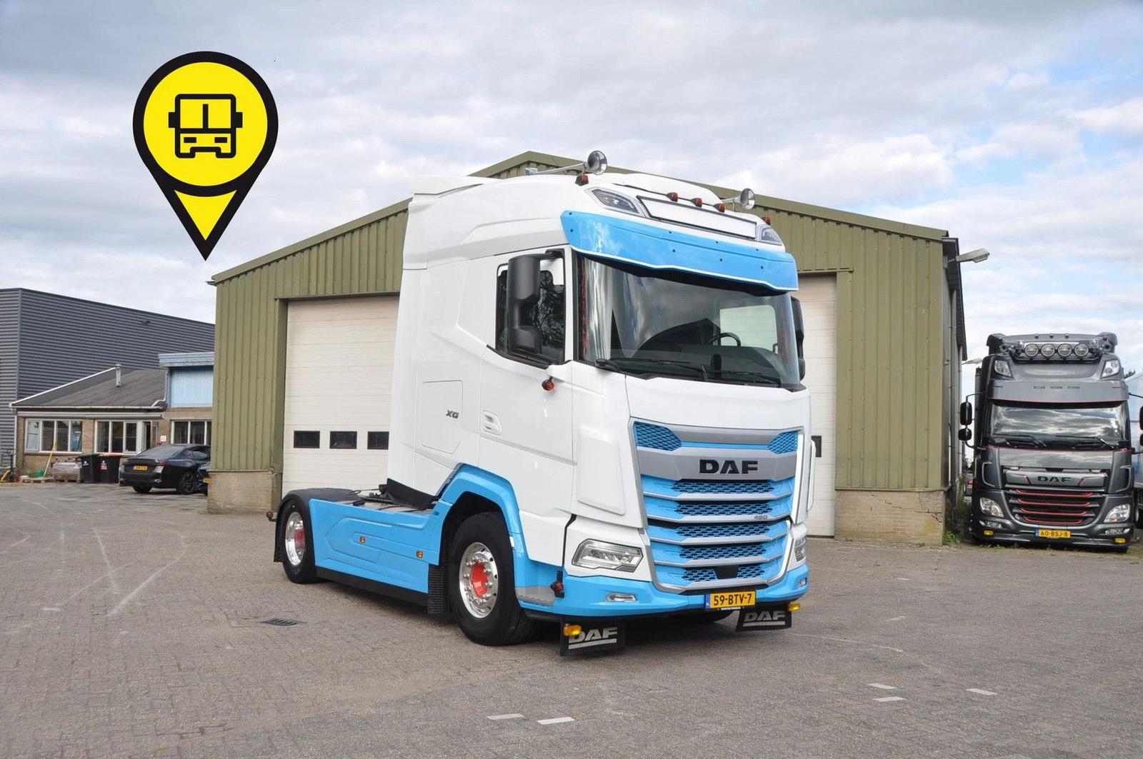 DAF XG 480 ALCOA STANDKLIMA ACC FULL-SPOILER 2x TANK