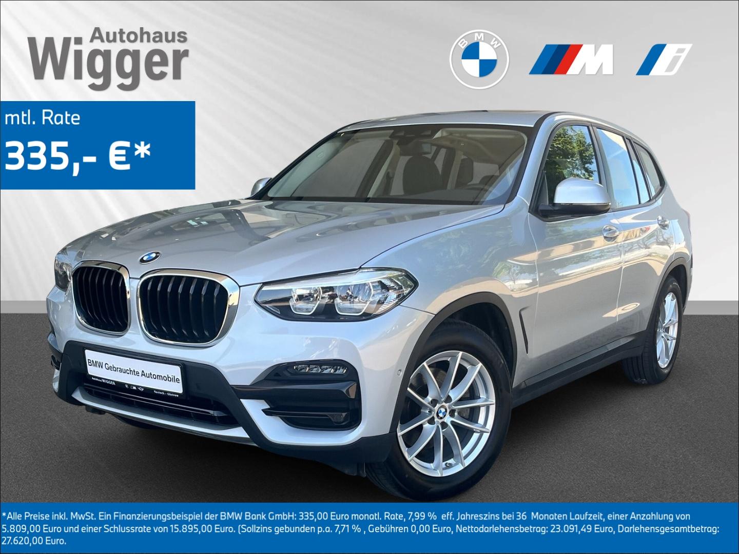 BMW X3 xDrive 20d Advantage/Panoramadach/Navigation
