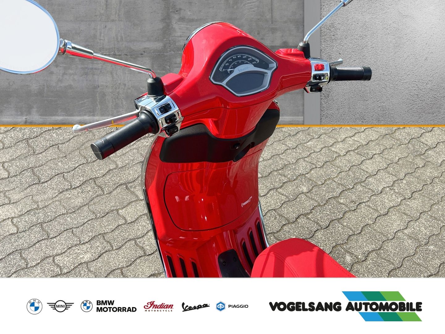 Fahrzeugabbildung Vespa Primavera 50 Product RED, Sondermodell, I-Get, V