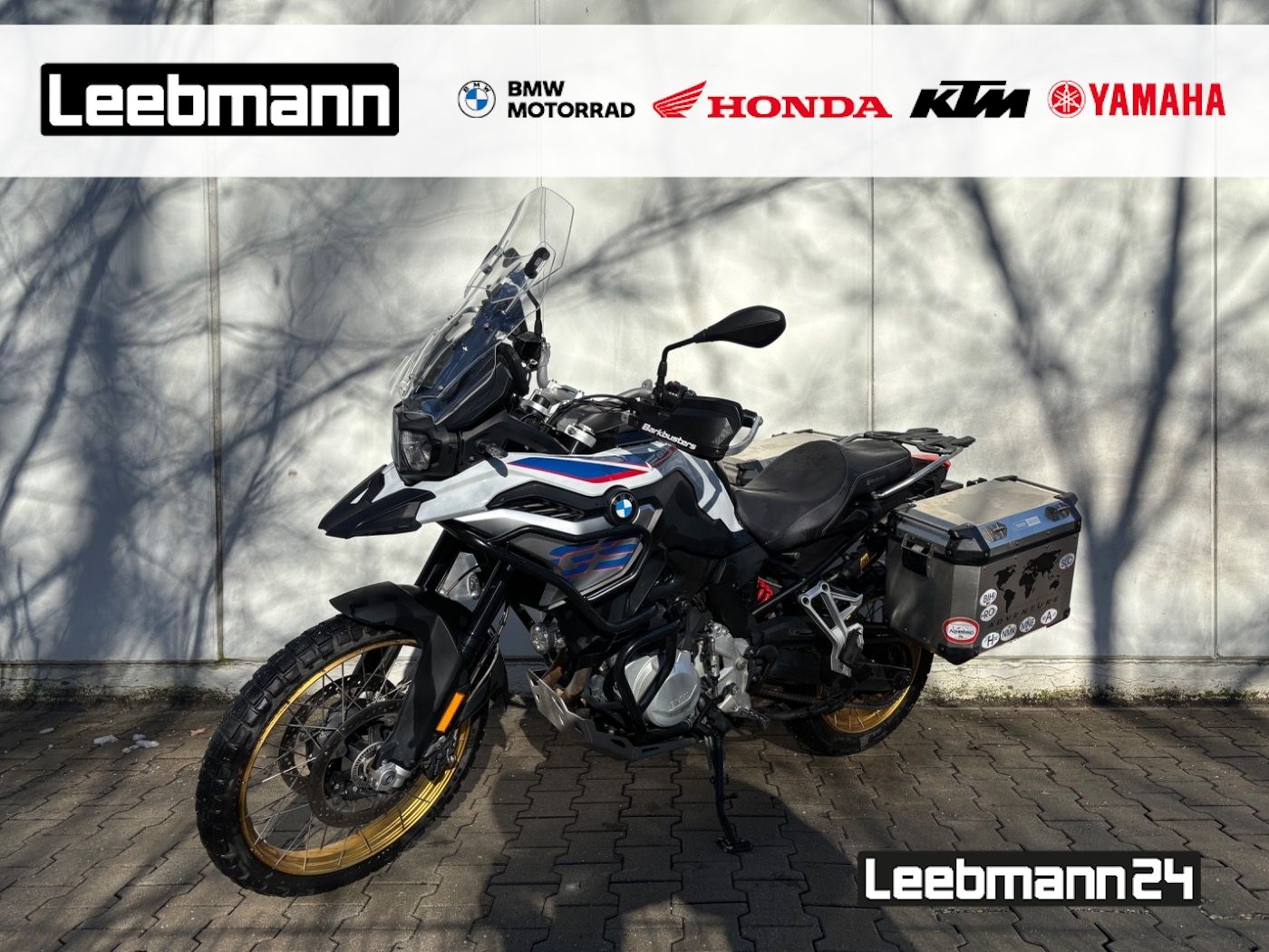 Fahrzeugabbildung BMW F 850 GS Rallye 4 Pakete Koffersystem Service ne