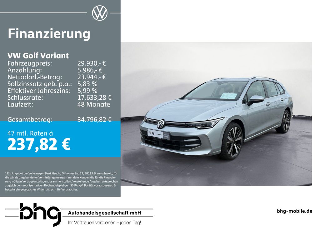 Golf Variant Life 2,0 l TDI SCR