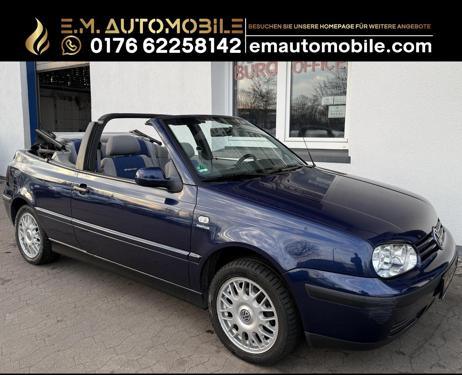 Volkswagen Golf Cabriolet 1,8 Generation 1Hand/Vollscheckhe
