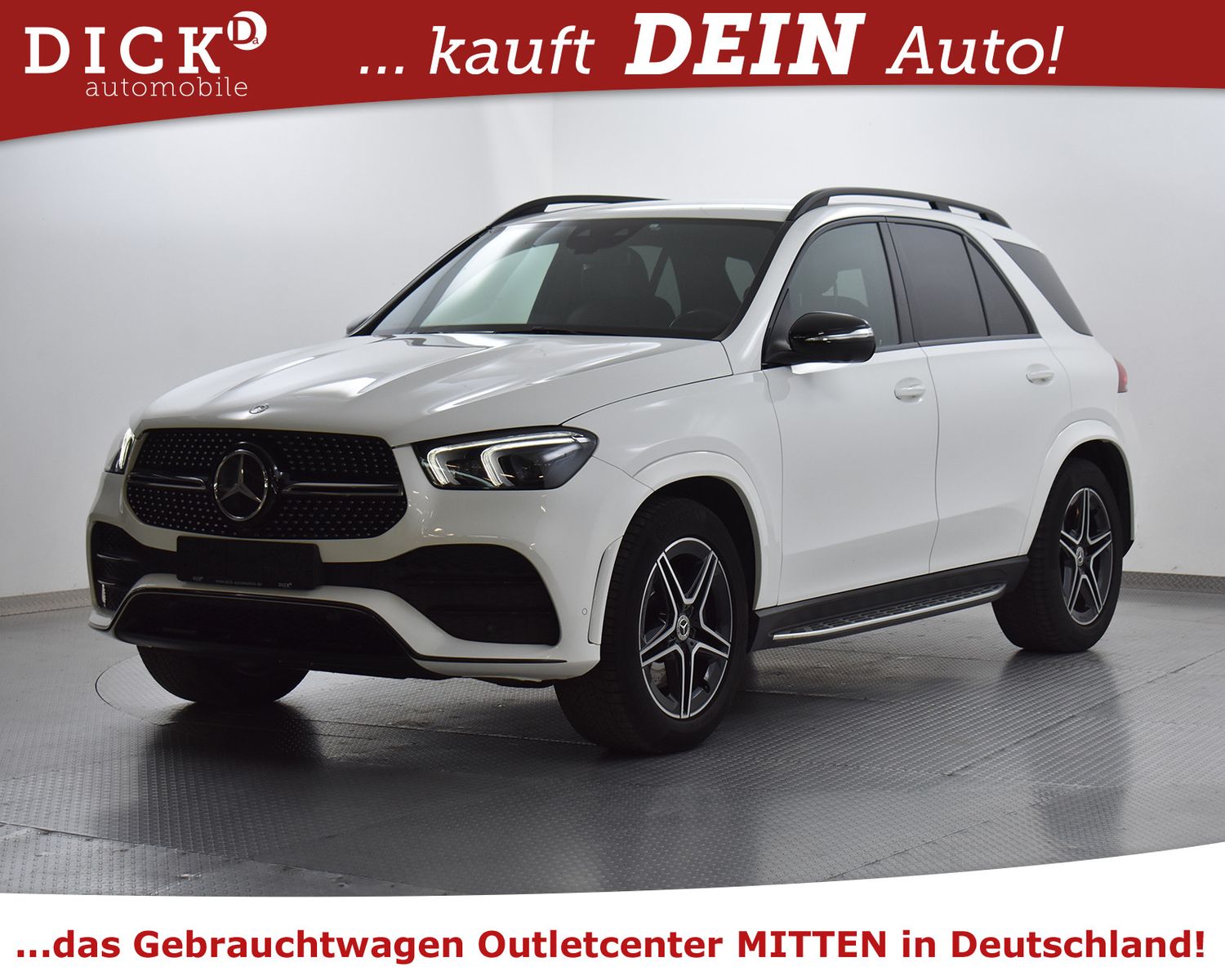 MERCEDES-BENZ GLE 300d 4M 2X AMG Line NIGHT+MEMO+AHK+360+WIDES - Image 2