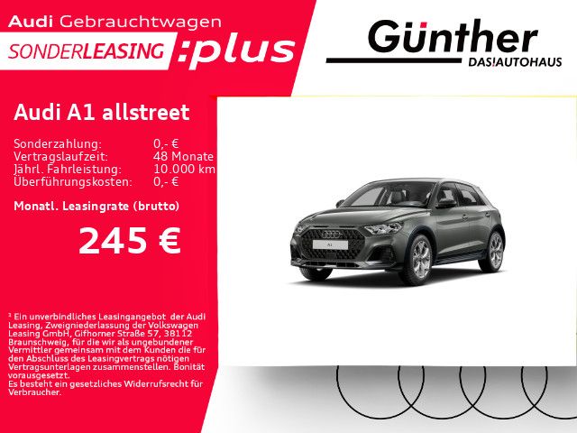 Audi A1 Allstreet 30 TFSI S tronic+WR+CAR PLAY+