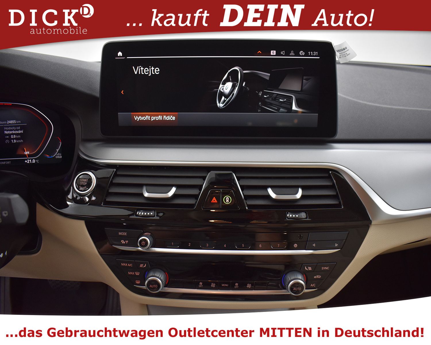 BMW 530d T Aut LEDER+NAV PLUS+VIRTU+AHK+LED+TEMP+MFL - Image 16