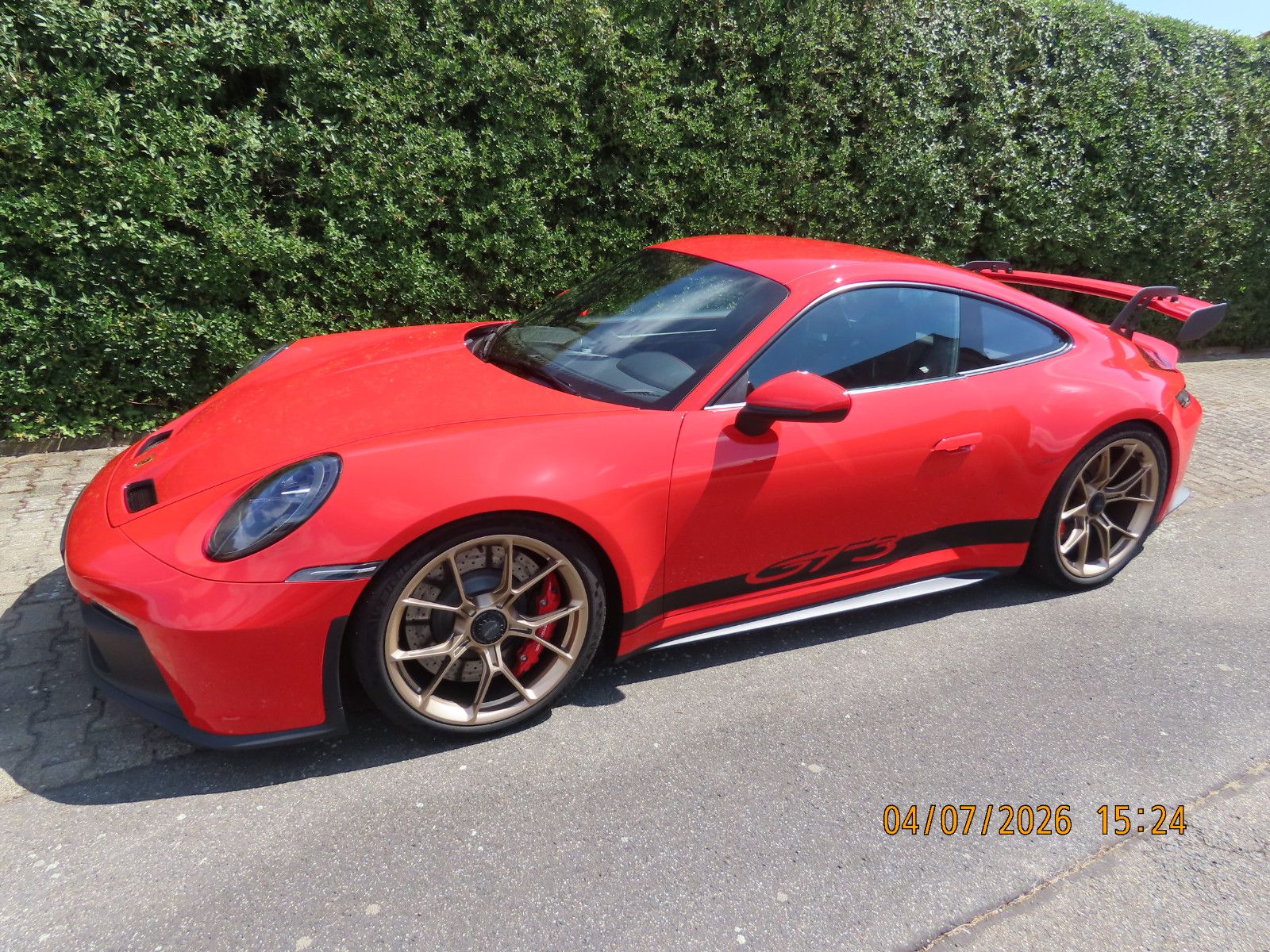 PORSCHE 992 GT3 Clubsport, Vollschalensitze, LED, 