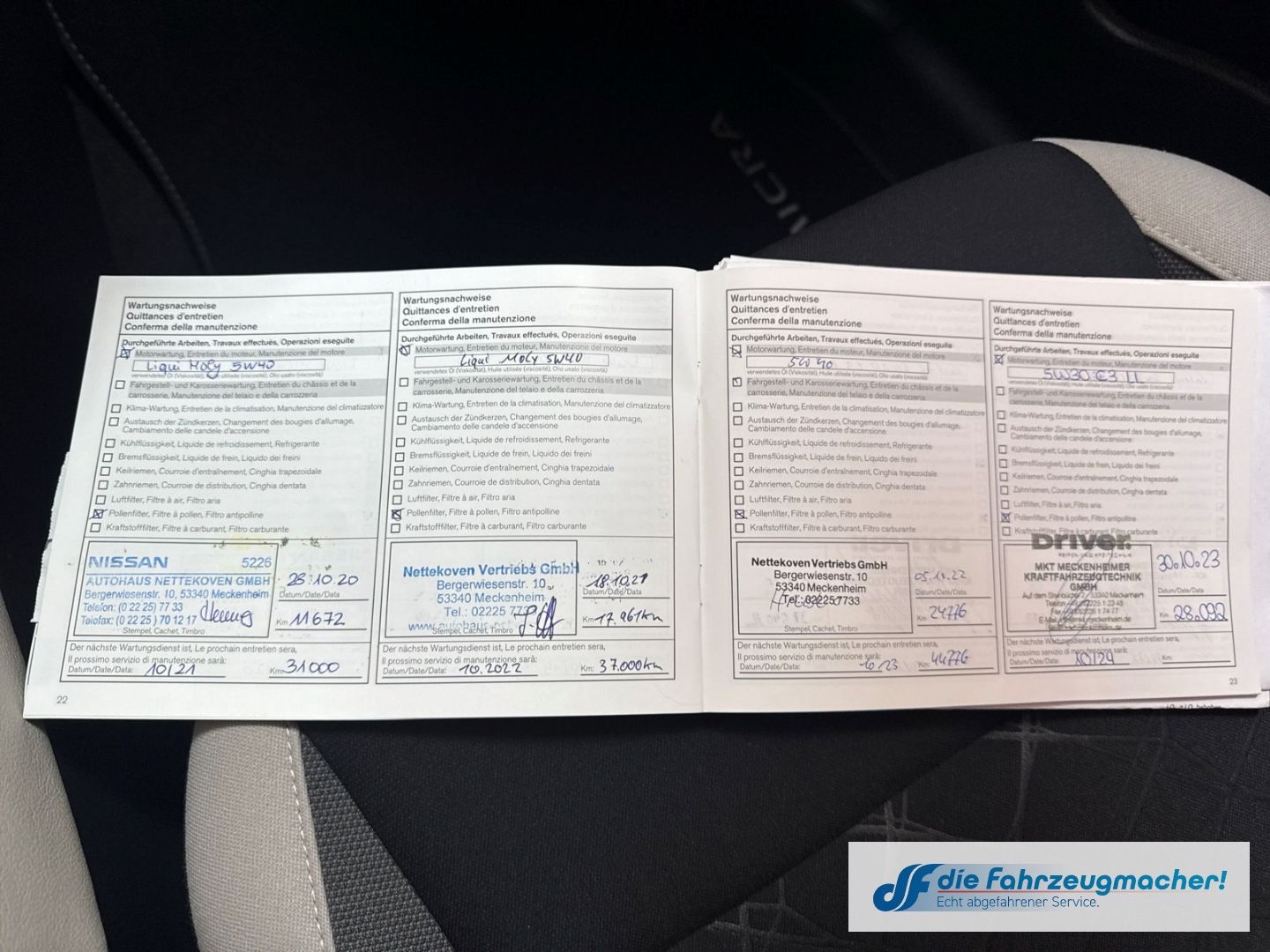 Fahrzeugabbildung Nissan Micra N-Connecta Navi DAB Ambientebeleuchtung SH