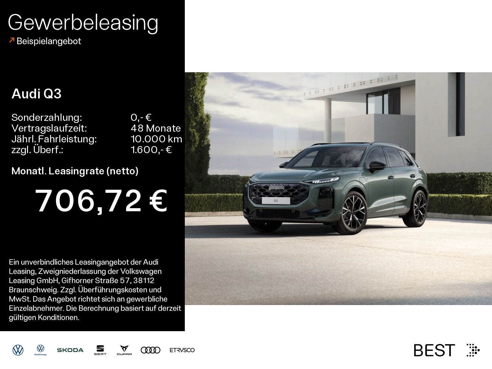 Audi Q3 SUV e-hybrid 200 kW S tronic