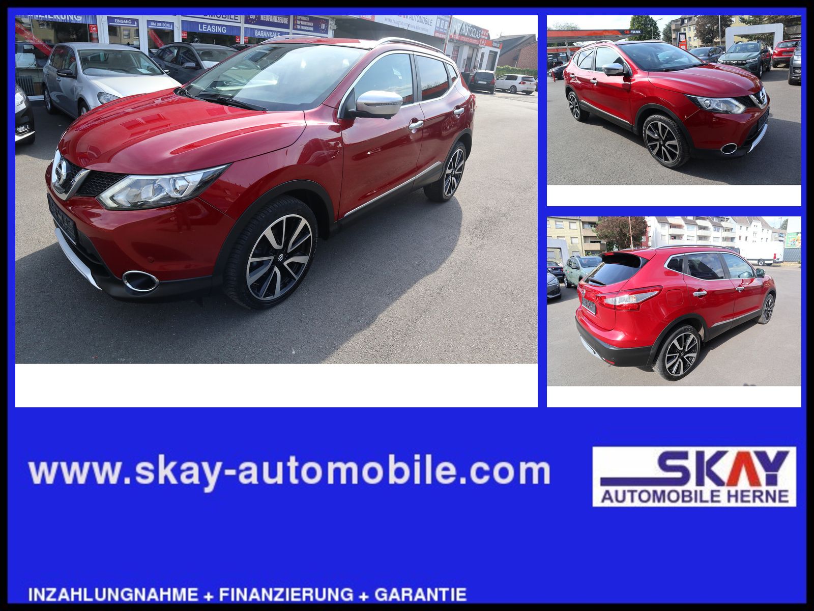 Fahrzeugabbildung Nissan Qashqai Tekna Navi Leder Scheckheftgepflegt