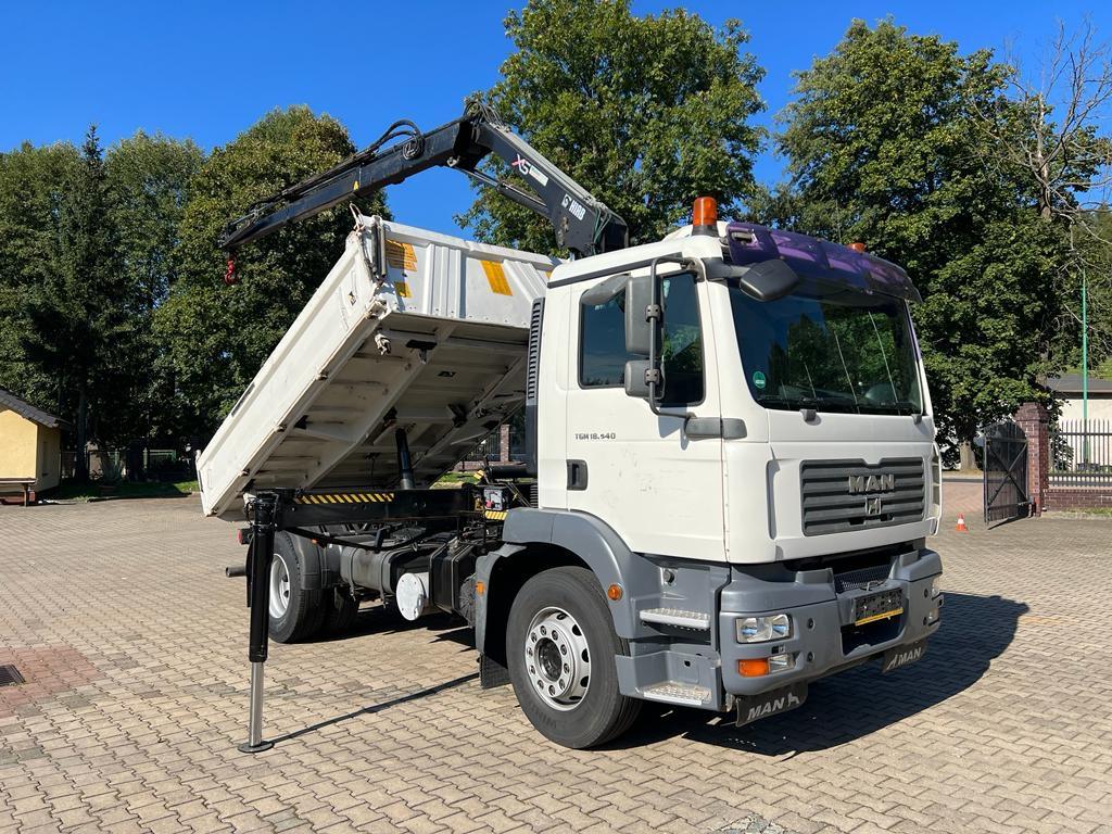 MAN 18.240 TGM *3-S.MEILLER KIPPER + HIAB 099*