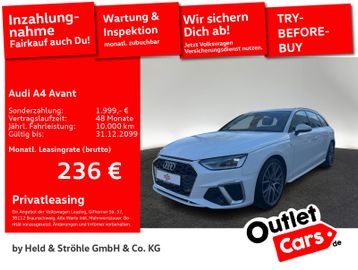 Audi Leasingangebot: Audi A4 Avant S line 40 TDI S tronic STANDHZG LED NAV