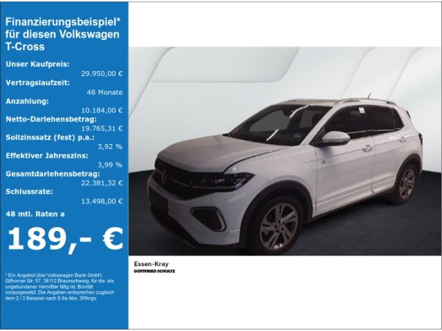 Volkswagen T-Cross R-Line 1.5 TSI DSG AHK Matrix-LED Navi