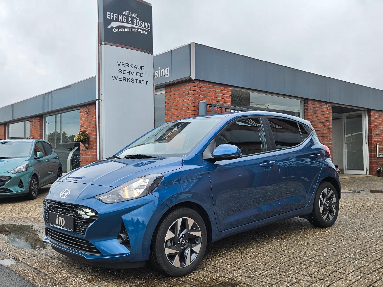 Hyundai i10 1.0 KLIMA-PDC-And.App-NAV-CAM-Tempom-LKAS