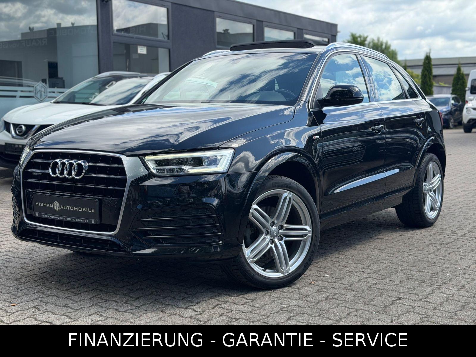 Audi Q3 2,0TDI S-LINE QUATTRO/PANO/SHZ/NAVI/LED/AHK