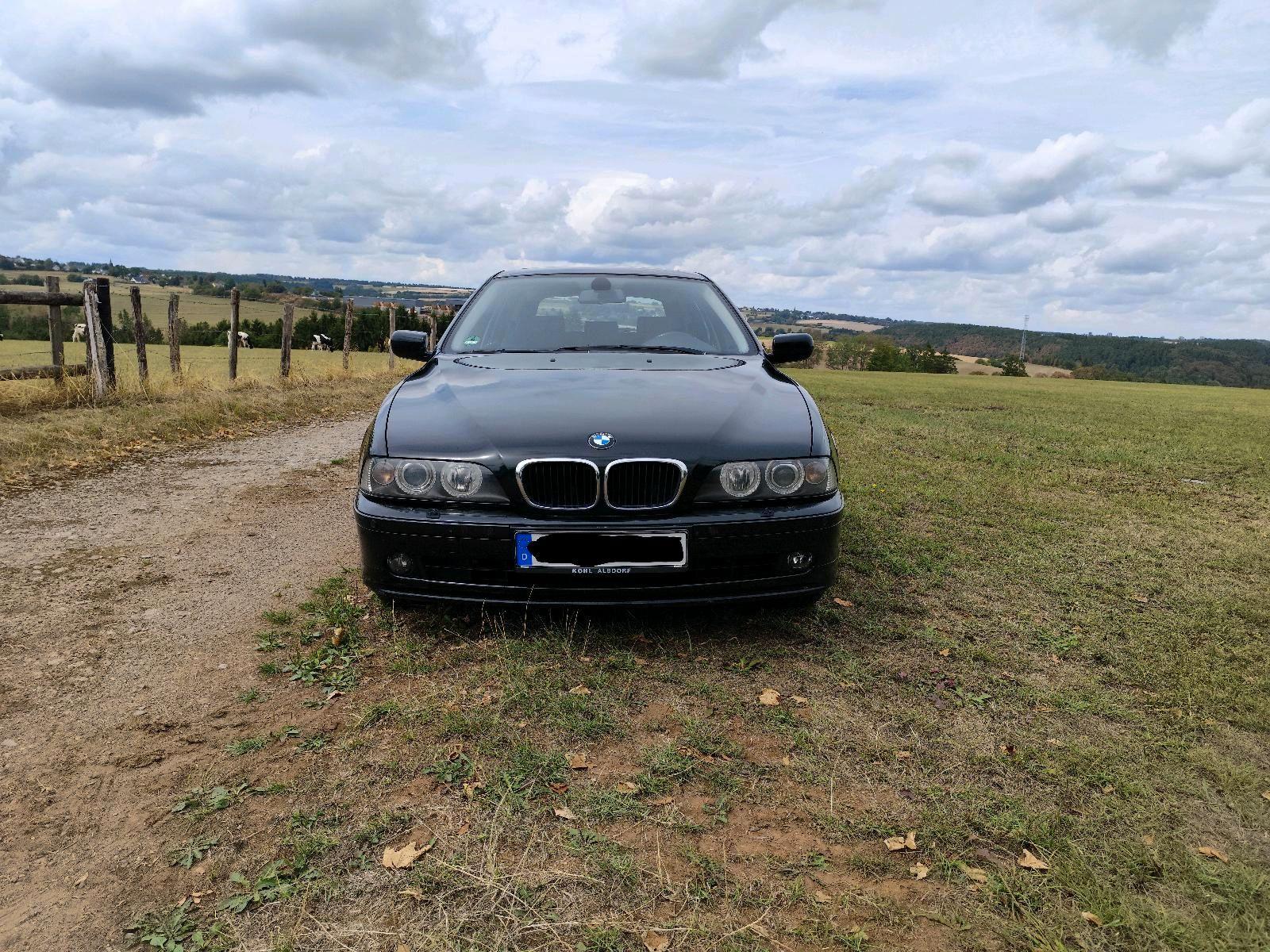BMW 520 2004 — rear view