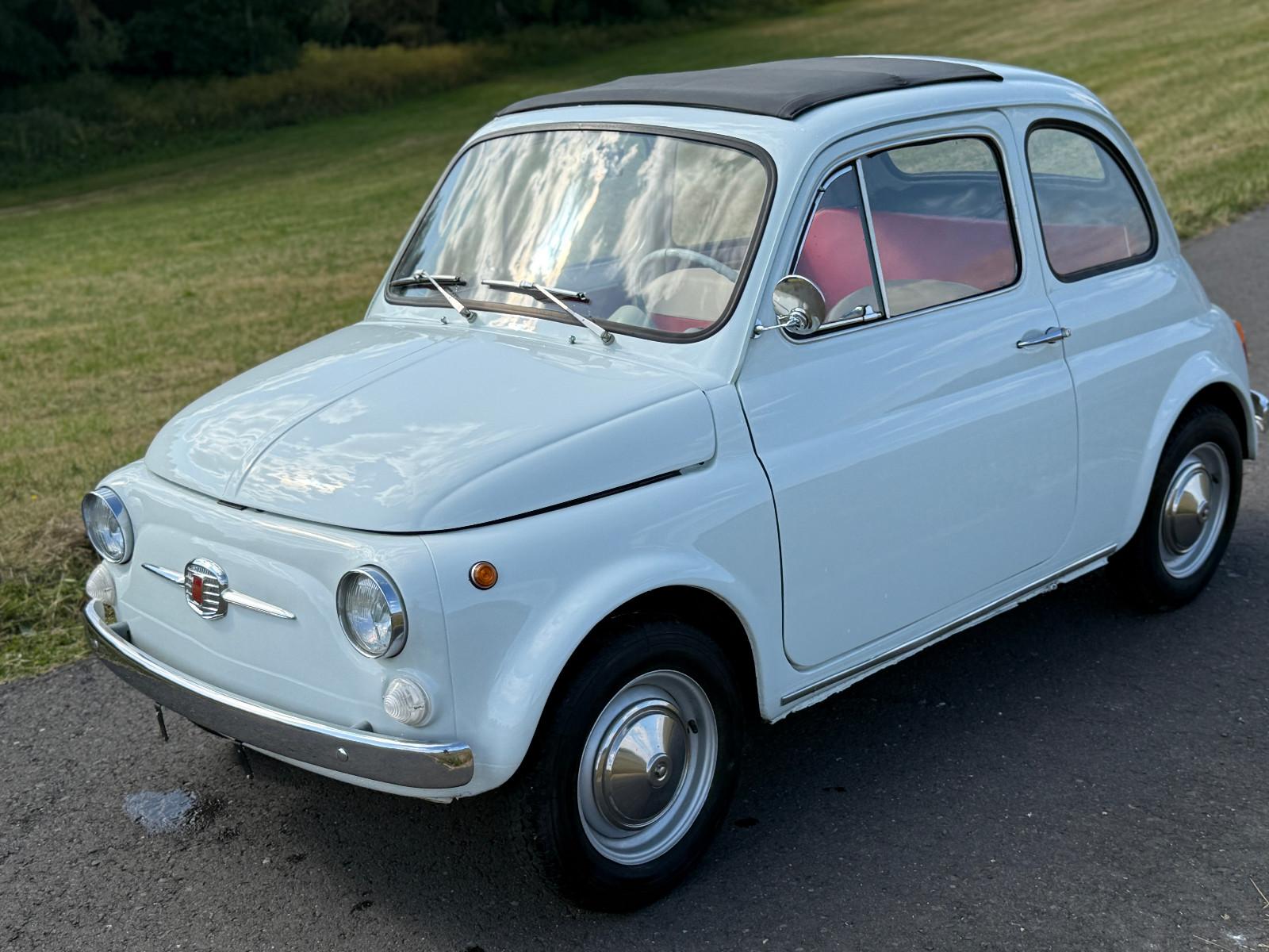 Fiat 500 F  RUNDTACHO TÜV & NEU