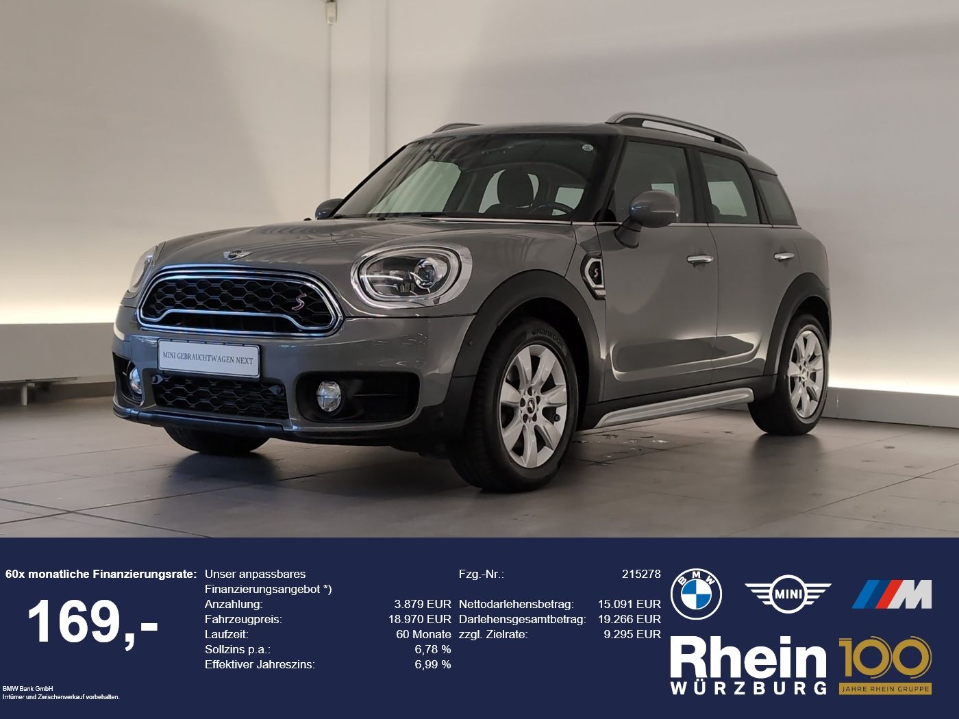 MINI Cooper S Countryman LED/PDCvo+hi LED/PDCvo+hi