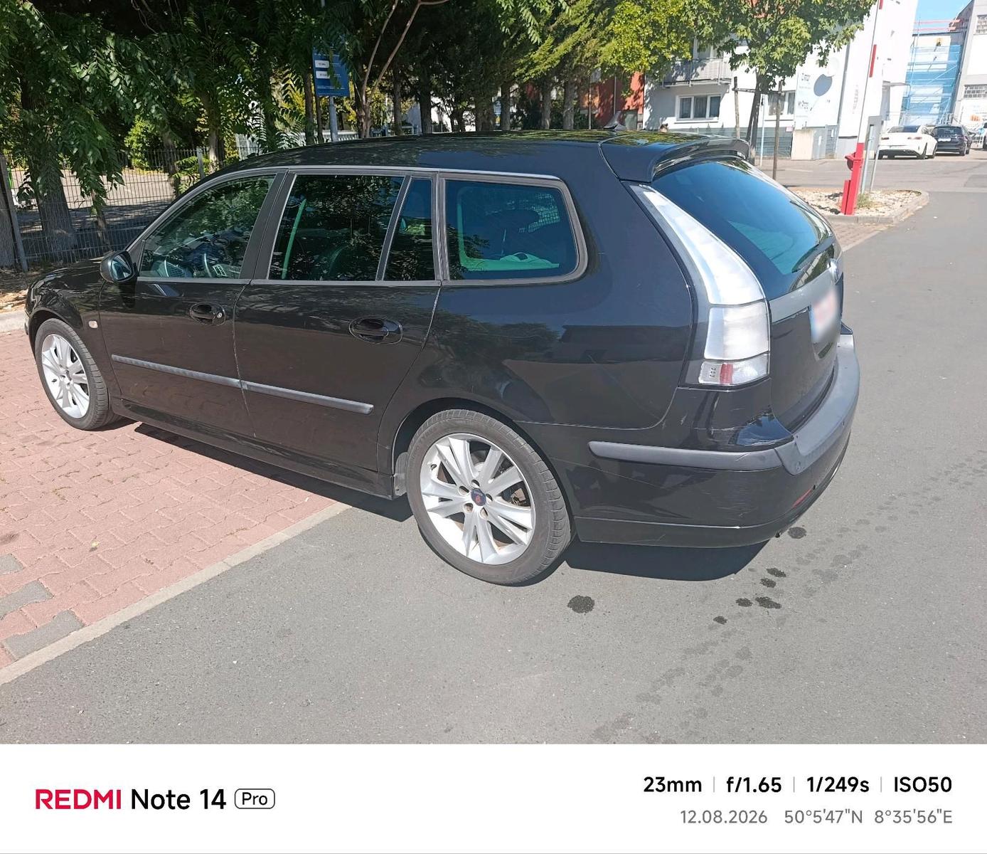 Saab 9-3 2007 — engine 150 HP (110kW)