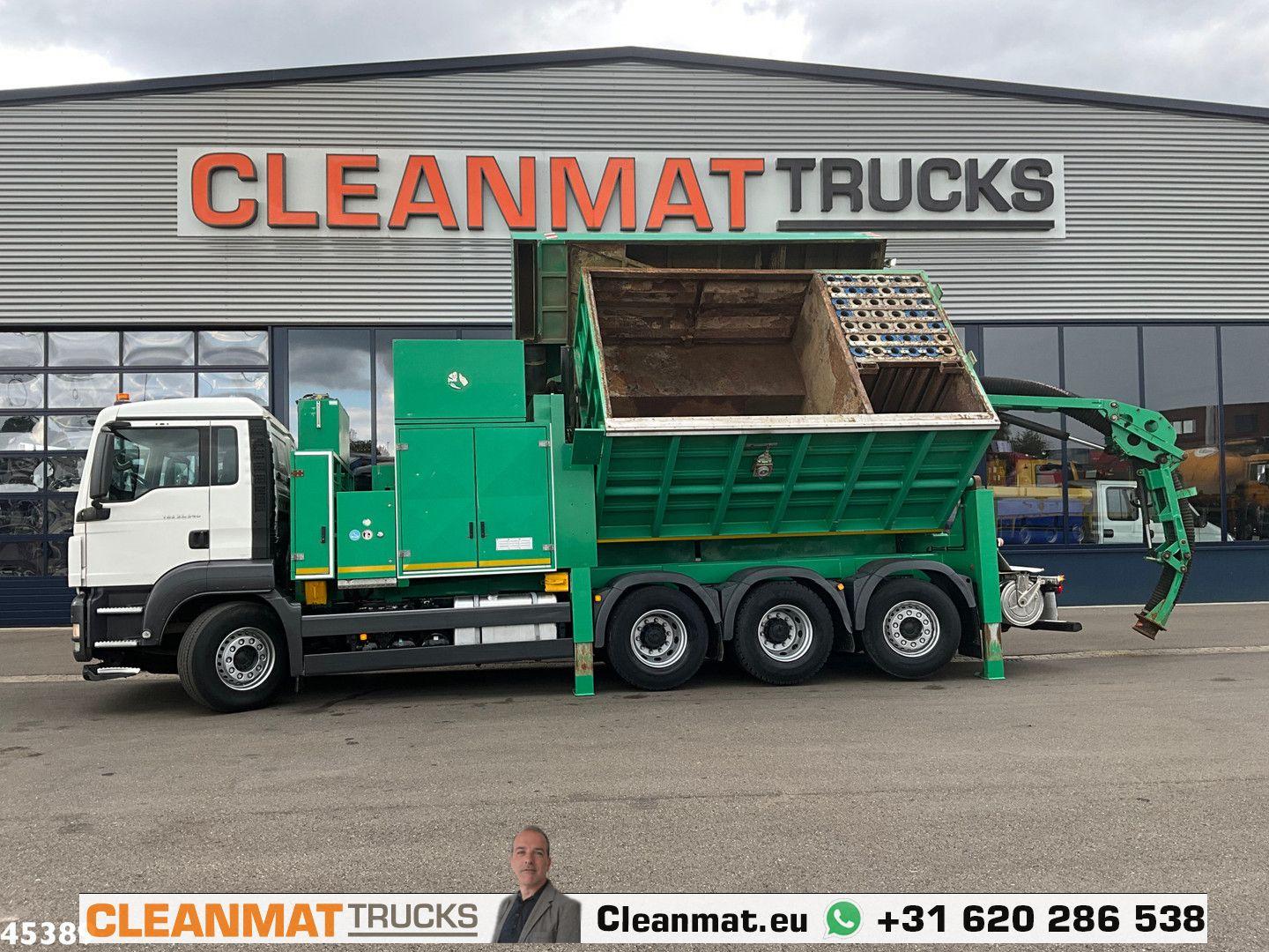 MAN TGS 35.540 8x4 MTS Saugbagger