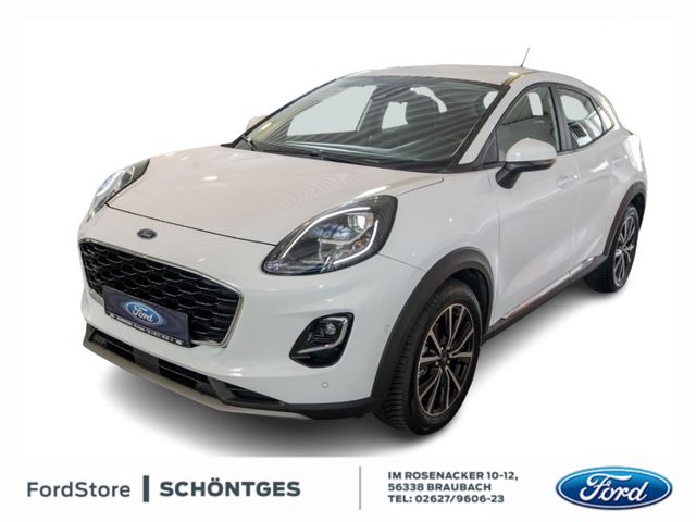 Ford Puma 1.0 MHEV Titanium Navi Kamera ParkAssist Bl