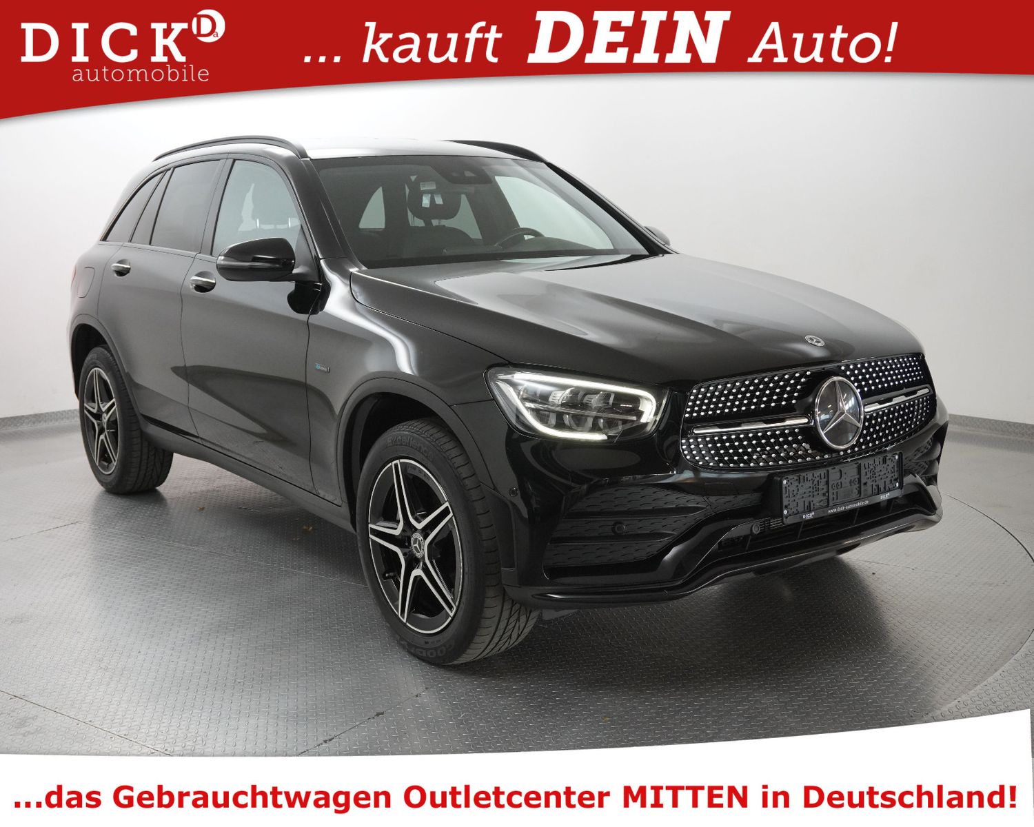 MERCEDES-BENZ GLC 300e 4M 2X AMG Line NIGHT+STDHZ+AHK+ACC+KAM+