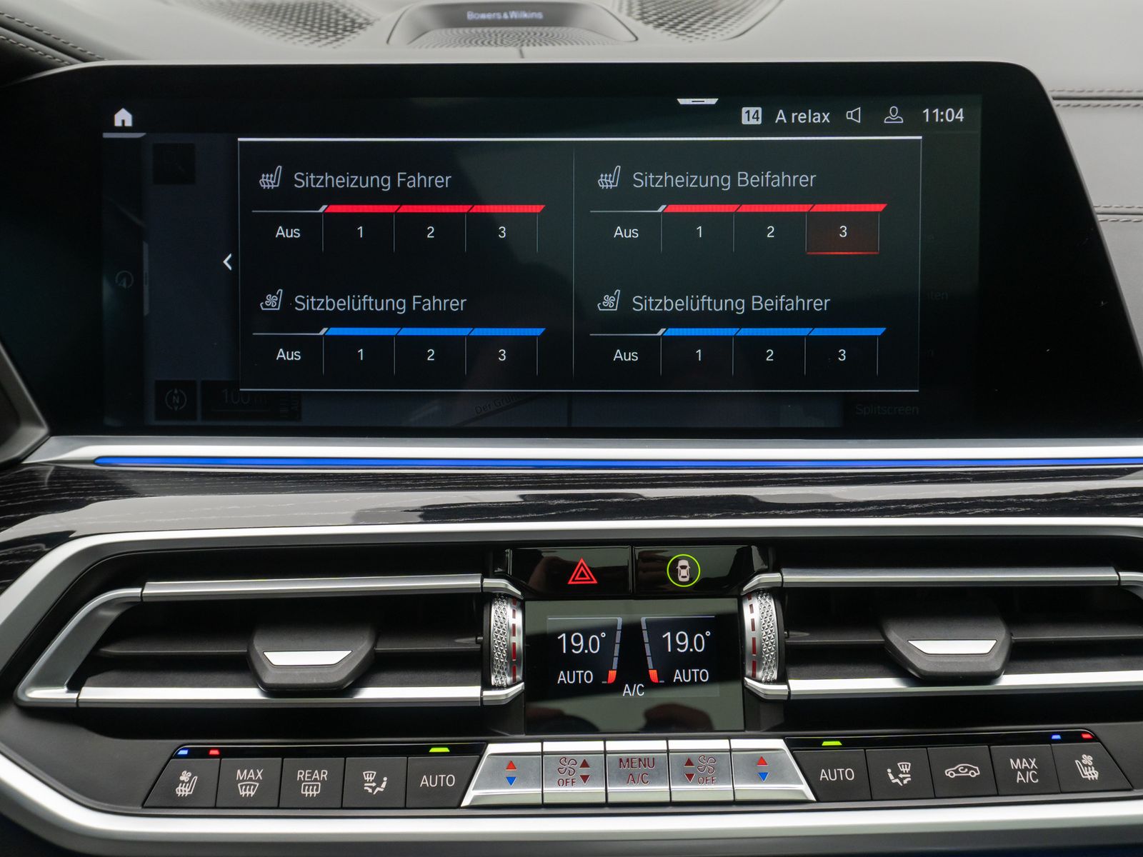 Fahrzeugabbildung BMW X7 M50i 360°HUD B&W Massage FondEnt 22Zoll Voll