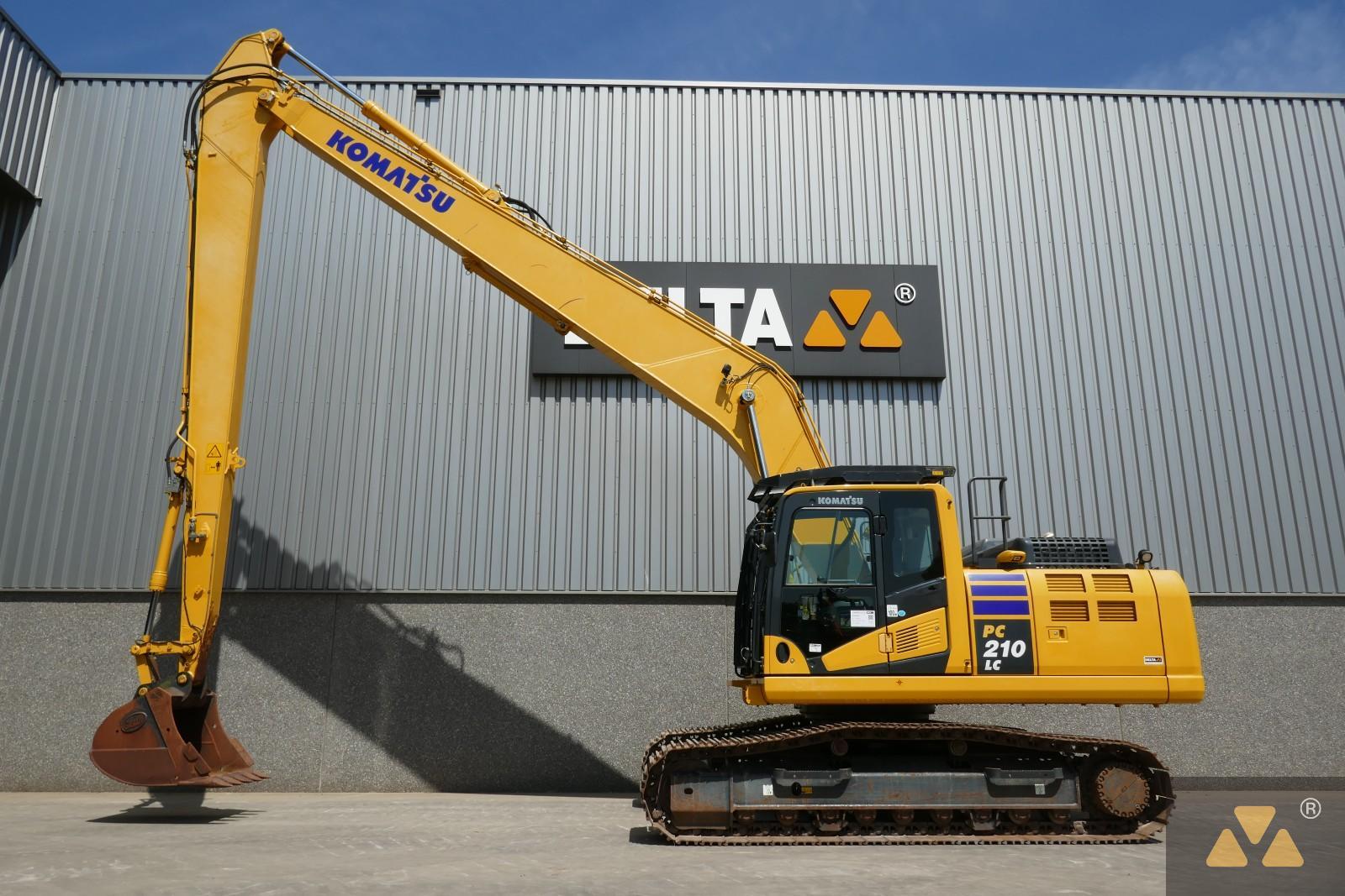 Komatsu PC210LC-11EO Long reach