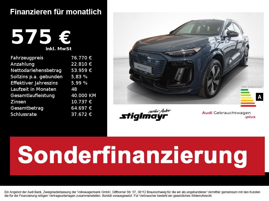 Audi Q6 SUV e-tron performance MATRIX-LED+KAMERA+20´