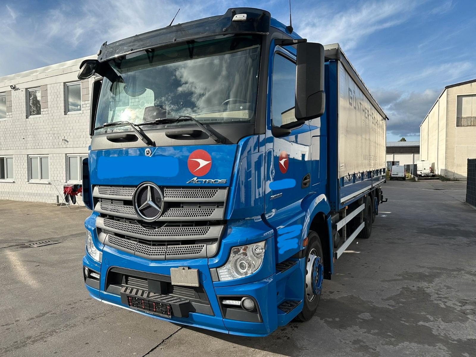 Mercedes-Benz 2x ACTROS 2533, 6x2, LIFT-LENKACHSE