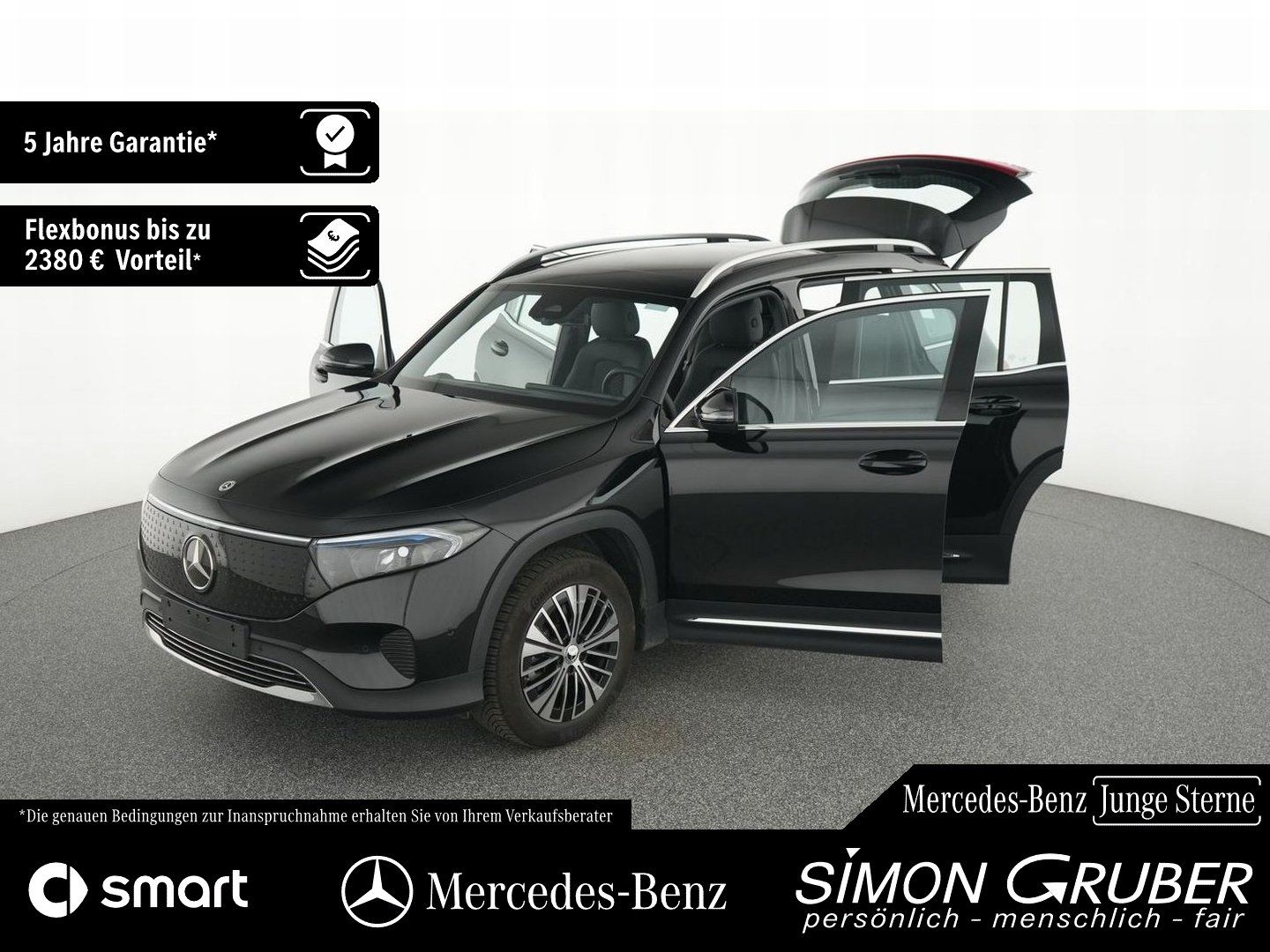 Fahrzeugabbildung Mercedes-Benz EQB 250+ Progressive Adv Pano Ambi Kamera 7Sitze