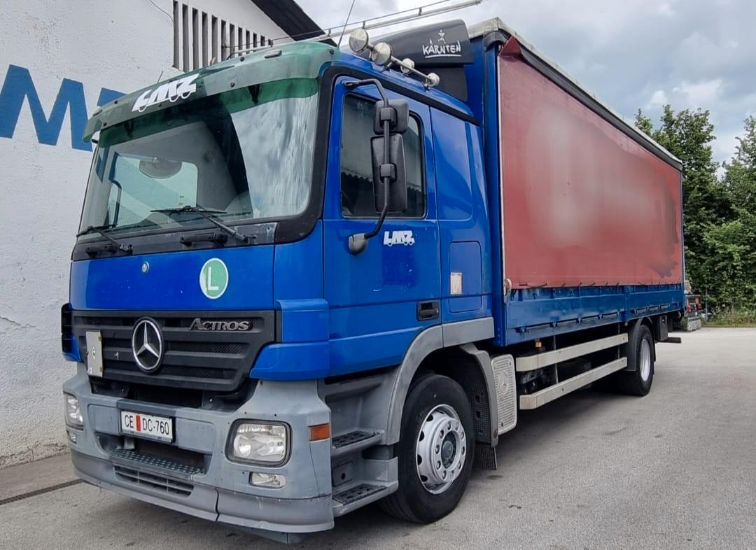 Mercedes-Benz ACTROS 1836 MP2 MANUAL STEEL TOP TOP TOP