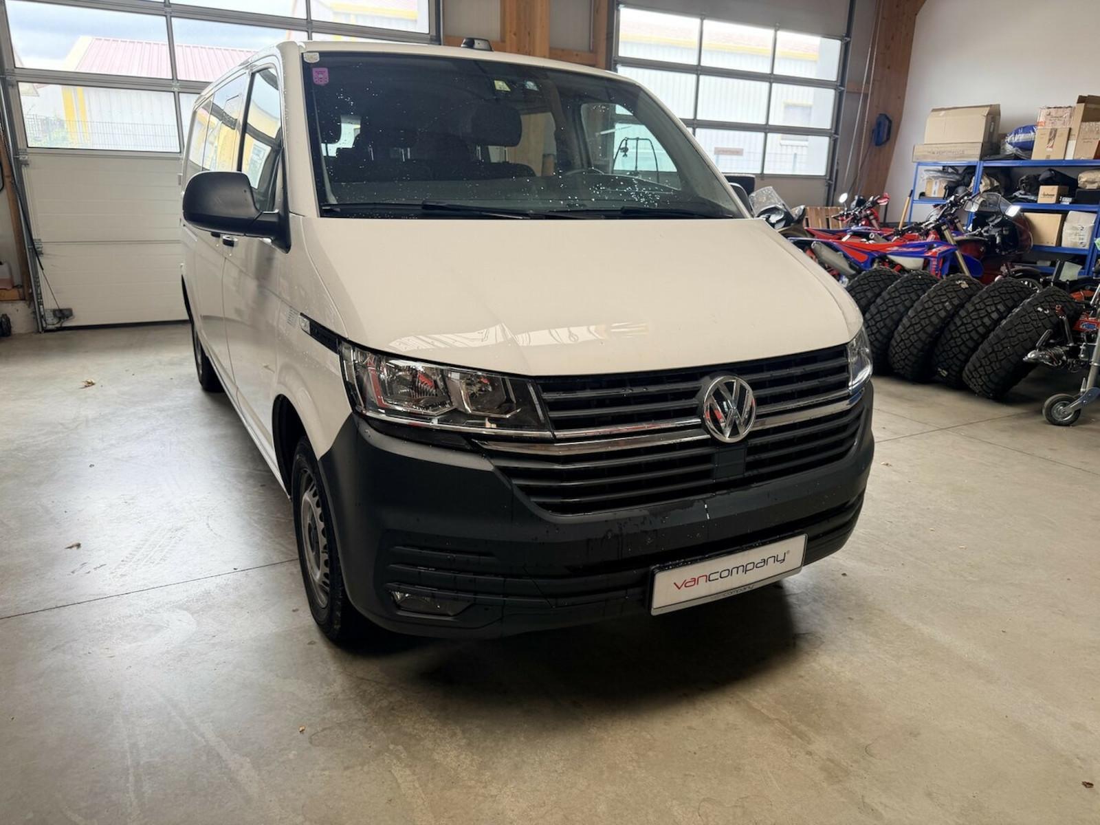 Volkswagen T6 andere T6.1 2.0 TDI Kasten 6-Sitzer lang 1. Hand, миниатюра 6