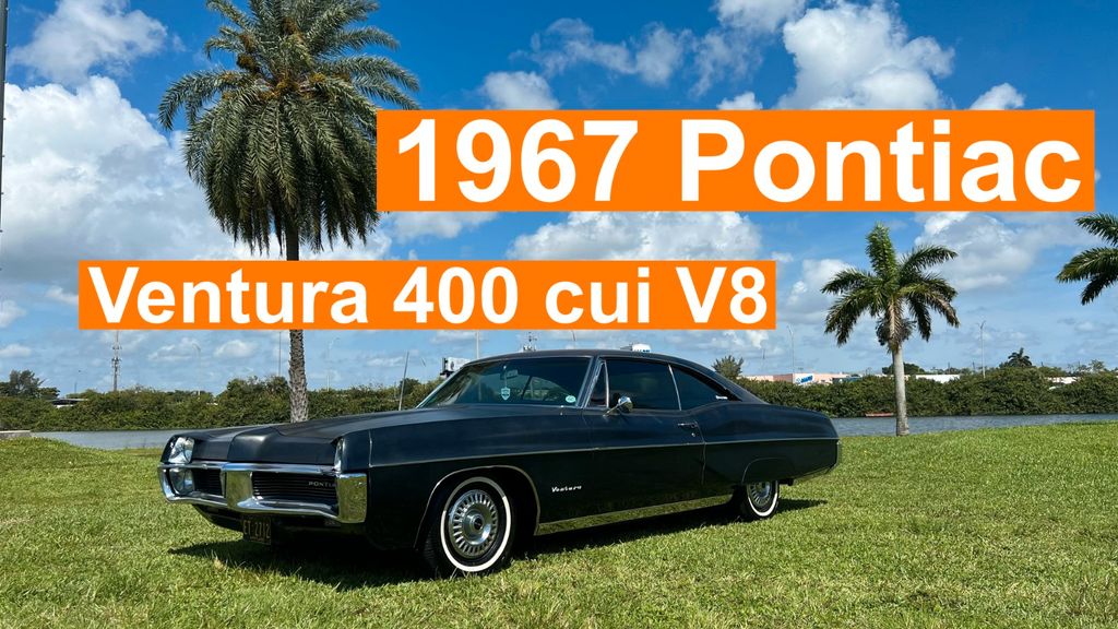 Pontiac Ventura Catalina 400 cui (6,6L) V8 mega Patina!
