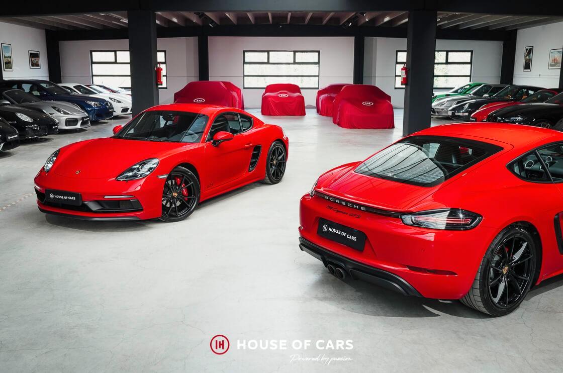 Porsche 718 Cayman GTS 2.5 Manual - Guards Red